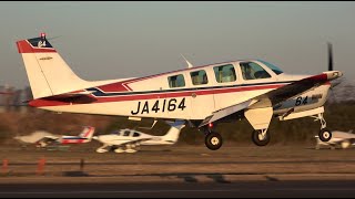 【元航空大学校所有】Beechcraft A36 Bonanza 36(JA4164)＠ホンダエアポート 2022/01/16