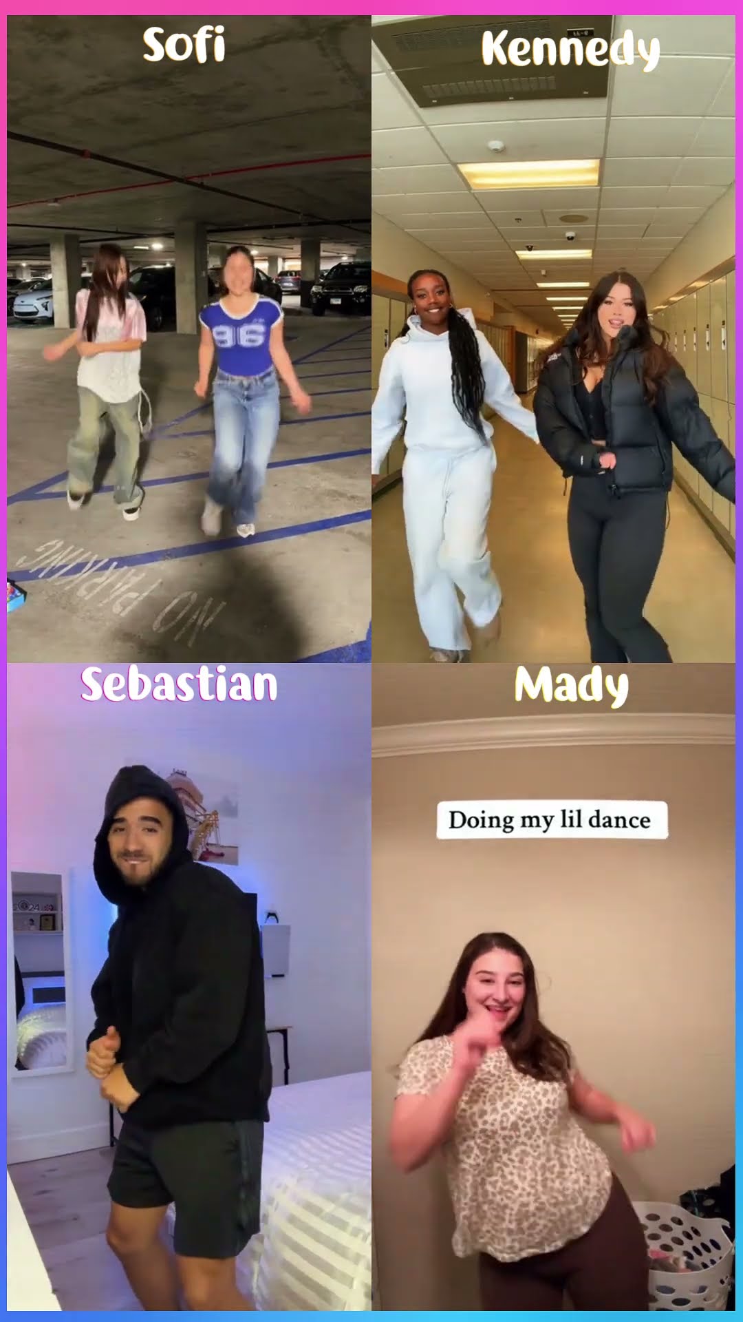 Friends - Sofi Manassyan x Kenndedy x Sebastian x Mady #shorts #dance #tiktok