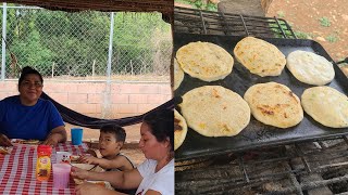 Así fui a consentir a mi mamá en su terrenito