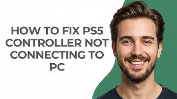 How To Fix Ps5 Controller Not Connecting To Pc - GUIDE!