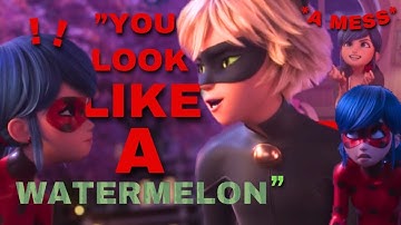 I edited The Miraculous Movie because im bored #funny #memes #miraculous #ladybug #cat