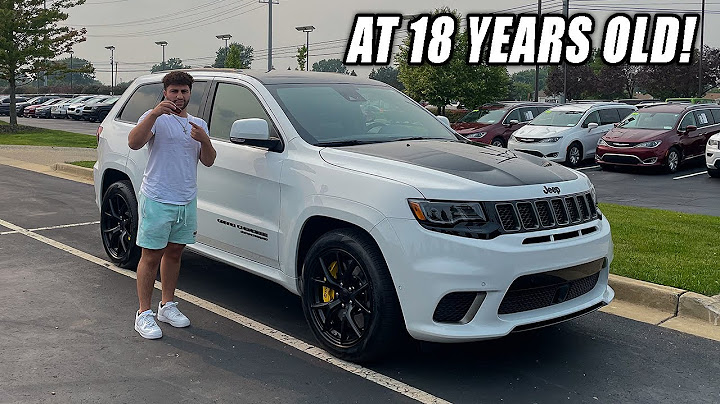 THEY STOLE HIS HELLCAT SO HE BOUGHT A JEEP TRACKHAWK!