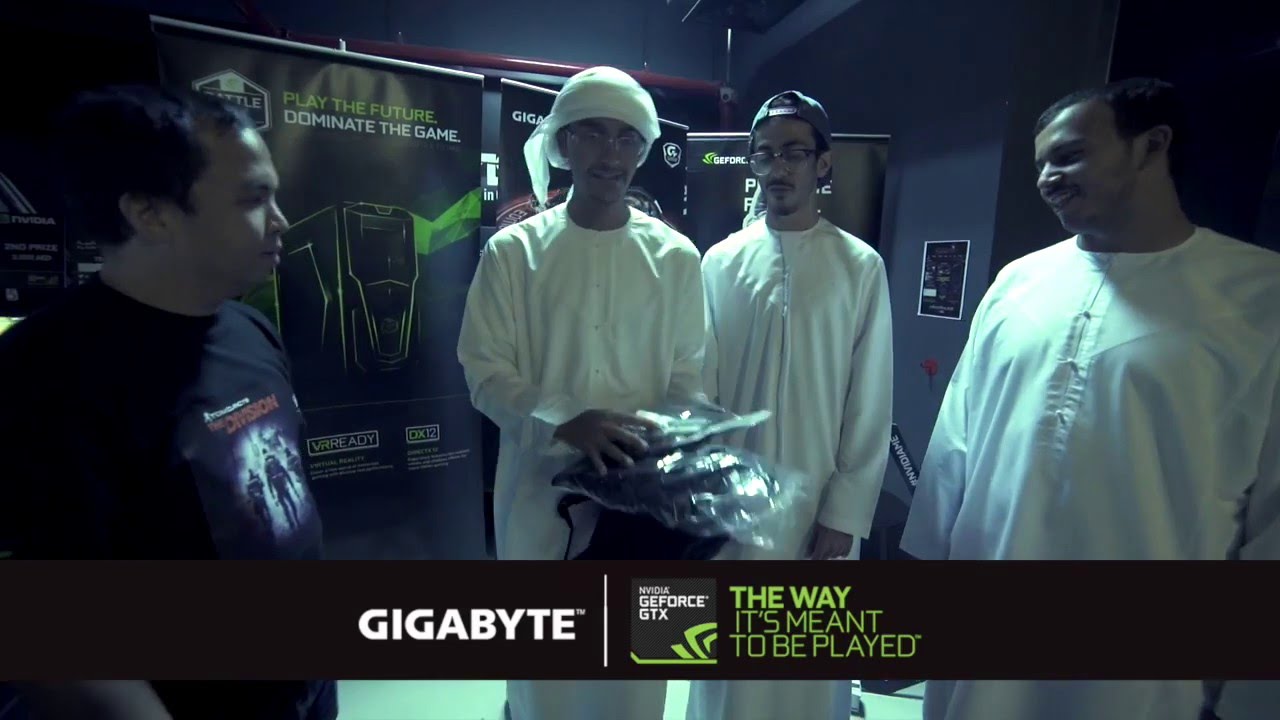 The Division game play Challenge day at Global Games Abu Dhabi