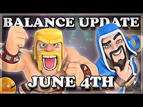 Balance Update June 4th, 2018 (06/04) | Clash Royale 🍊