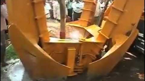 Machine technology demo clip ,best for to save trees-viral video