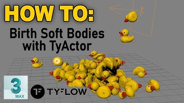 Birth Multiple Soft Bodies with TyFlow | 3dsMax