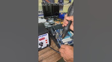 No Display Motherboard Repair 💥🔥#computer #repair #shorts