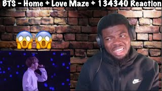 BTS - Home + Love Maze + 134340/Pluto Live Performance REACTION