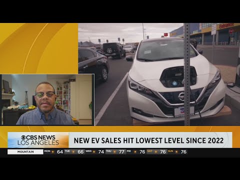 New EV sales hit lowest level since 2022