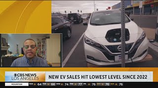 New EV sales hit lowest level since 2022