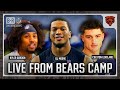 LIVE at Bears Camp with DJ Moore, Colston Loveland, Kyler Gordon | NFL Training Camp Tour