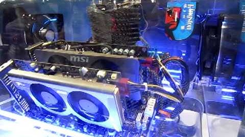 HG - Computex 2010 - MSI - 870A Fuzion Mobo live demonstration