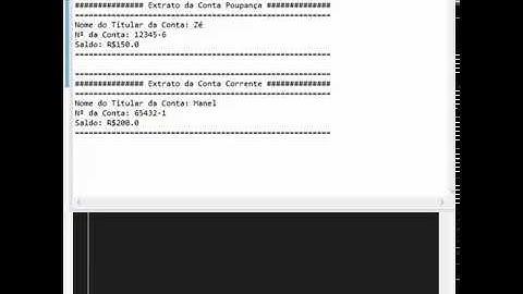 Programação Orientada a Objetos