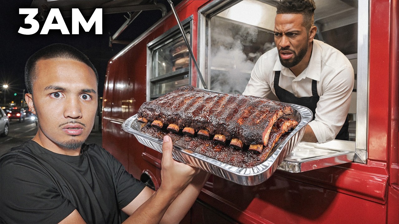 I Spent 24 Hours Only Eating At Food Trucks