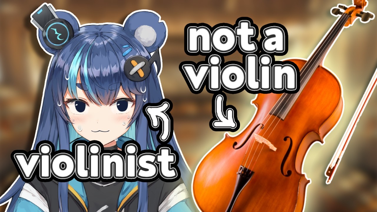 I rented a CELLO... Can Violin Vtuber play Cello?