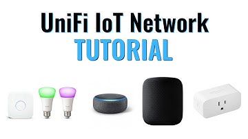 UniFi secure IoT network setup with Google Cast and AirPlay support