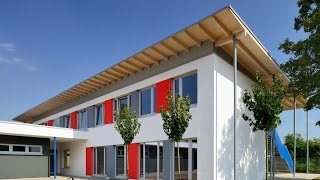 Une école primaire en bâtiments modulaires