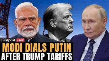 Trump Tariffs LIVE: PM Modi Calls Putin amid Trump