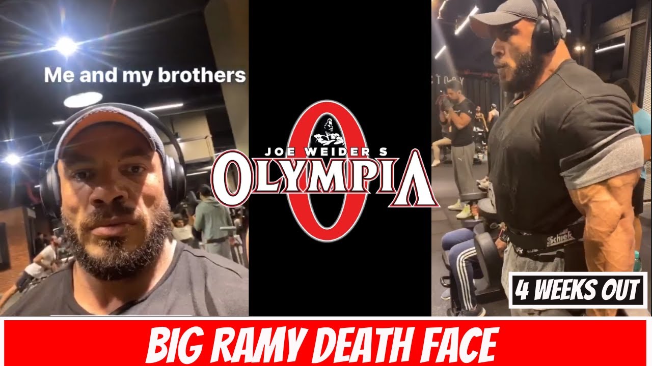 Big Ramy Death Face at 4 Weeks Out Mr Olympia Countdown YouTube