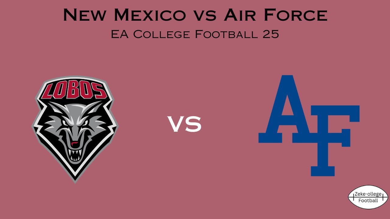 New Mexico vs Air Force Week 7 2024: EA College Football 25 Episode 7