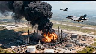 1 hour ago! US F-35 drops 5,000-ton bomb on secret Russian nuclear facility