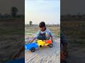 Tinku play with Tractor | bongkar pasir dulu 🚜 kid playing tractor toy #anaya #chintu #toys