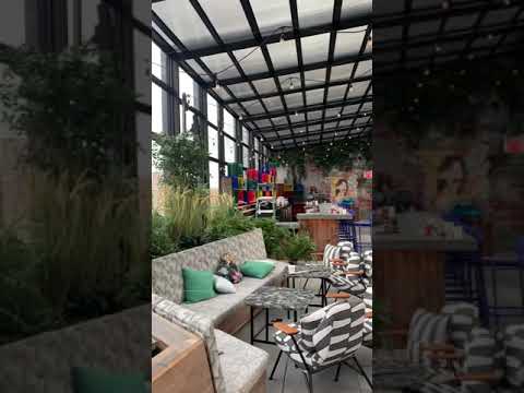 Roll-A-Cover's Retractable Rooftop Enclosure at Moxy East Village, New York City