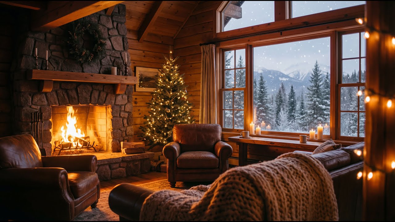 Snowfall Piano Music — Soft Instrumental Ambience for Relaxing Winter Nights