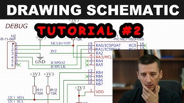 Tutorial #2: Drawing Schematic and Connecting Microcontroller + Accelerometer ( EasyEDA )