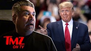 George Lopez Catches Secret Service Attention Over Trump Comment | TMZ TV