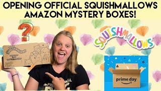 Opening two Squishmallow Amazon mystery boxes (BEST PRIME DAY DEAL EVER!)!!!!