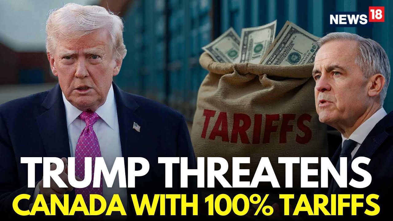 LIVE | Trump Drops 100 Percent Tariff Bombshell On Canada Over Trade ...