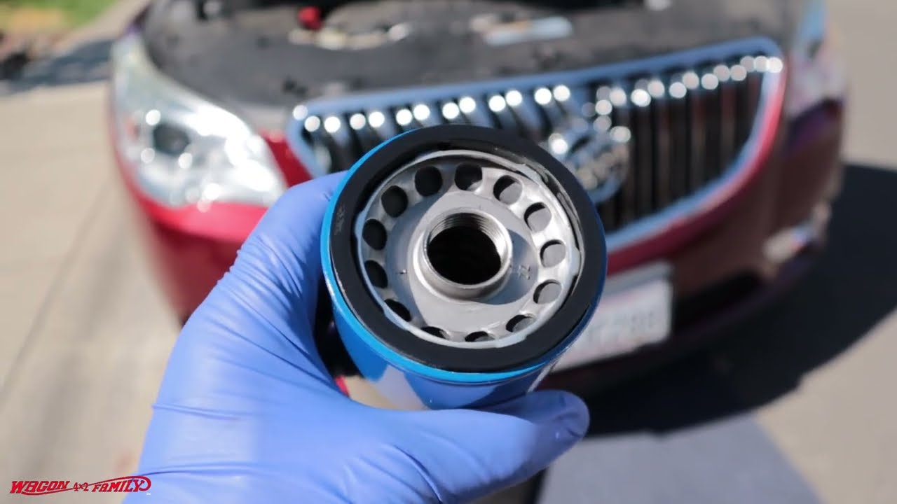 Пошаговая замена масла в Buick Enclave 2016 года