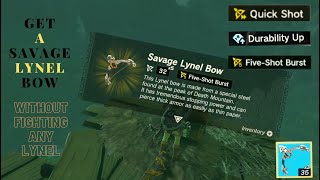 Get a savage Lynel bow without having to kill a Lynel
