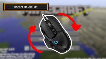 minecraft, but my mouse is inverted...