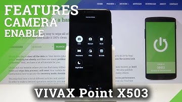 How to Find Camera Features on VIVAX Point X503 – The Best Camera Tricks