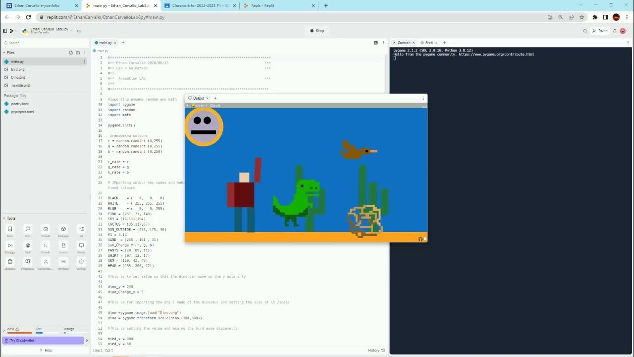 Pygame Animation Program Arcade Games 8 YouTube