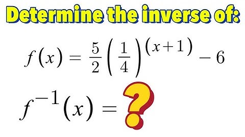 Inverse of Exponential Function (Part 2)