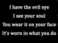 Franz Ferdinand Evil Eye Lyrics