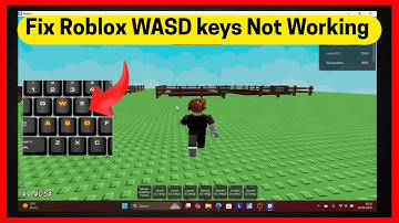 Roblox WASD keys Not Working (Quick fix)