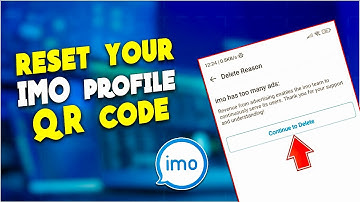 How to reset your IMO profile QR code 2024 | Best Tutorial 2024 New Update.