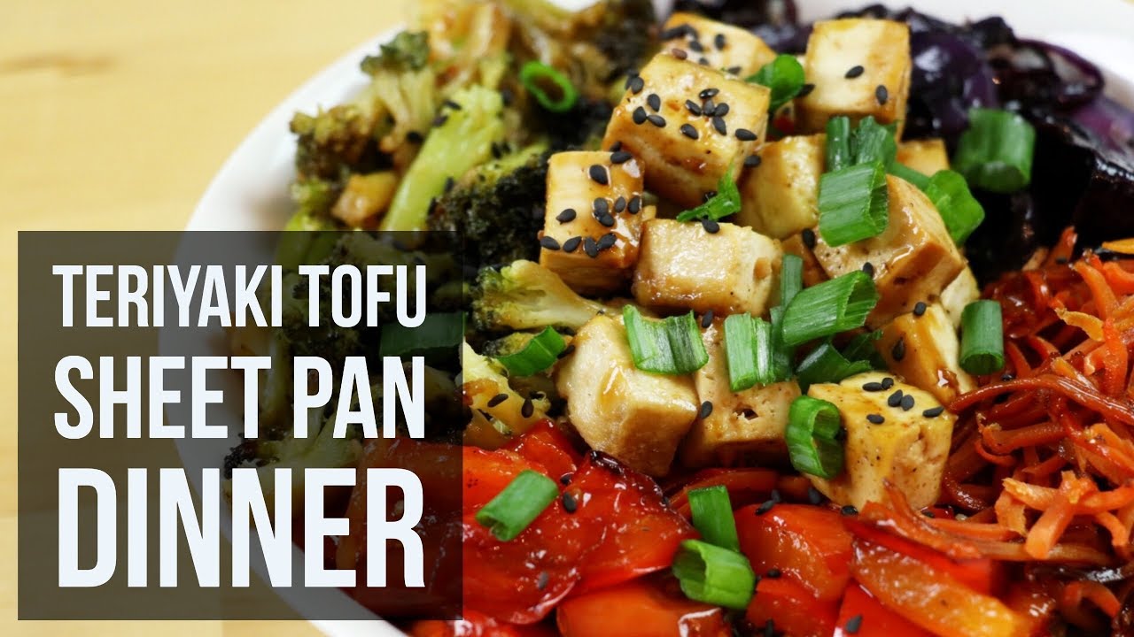 Teriyaki Tofu Sheet Pan Dinner | Easy Better-Than-Takeout Vegan Dinner ...