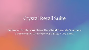 Using Handheld Device with Barcode Scanner