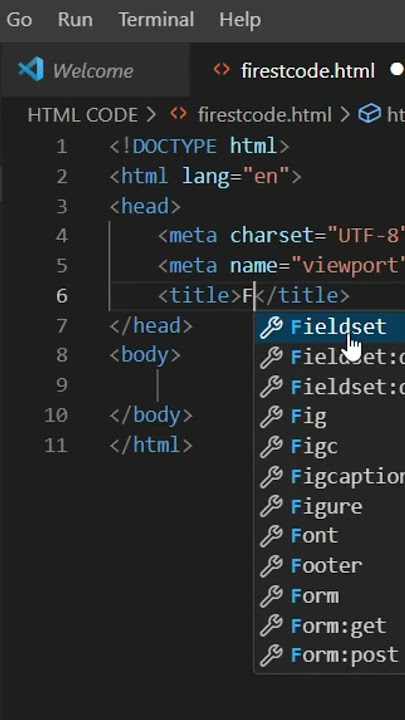 How to run html code in Visual Studio | Write First HTML code |  html beginner tutorial