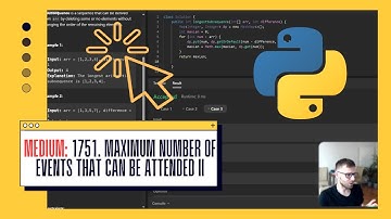 Cracking Dynamic Programming 1751 Maximum Number of Events That Can Be Attended II LeetCode