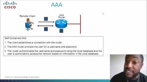 5.1 Describe IOS AAA using local database - CCNP
