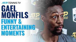 Gael Monfils Funny ATP Tennis Moments Compilation!