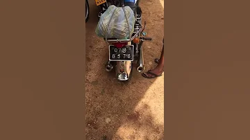 HONDA CD185 CD200 ROADMASTER Exhaust Sound 