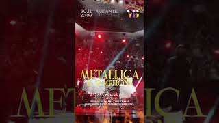 Metallica and Symphony by. Scream Inc. in Alicante 30.11.2023