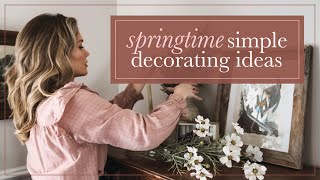 Early Springtime Refresh | Simple Decorating Ideas 2024